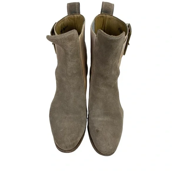 Billy Reid Ankle Boots Women Calf Suede Leather Booties‎ 1203